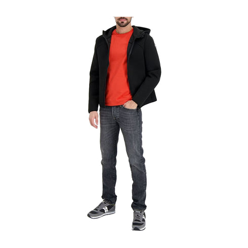 Colmar Giacca leggera Giubbino Uomo in scuba con cappuccio Blu - Francavilla Moda